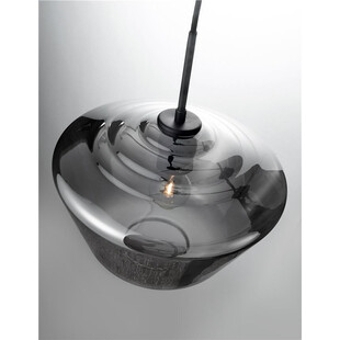Lampa wisząca Renne | Szkło, Chrom | Decolab24