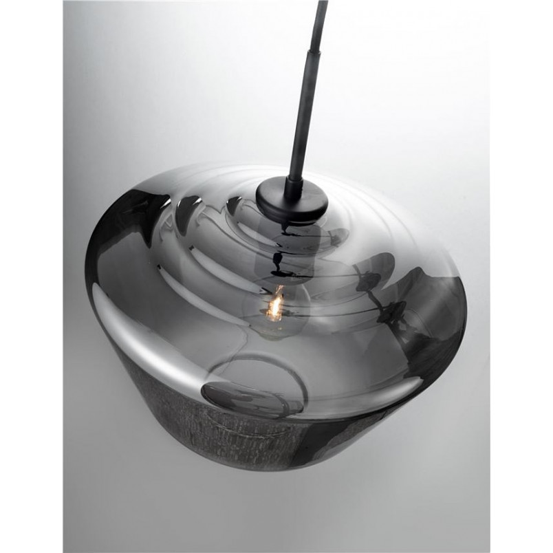 Lampa wisząca Renne | Szkło, Chrom | Decolab24
