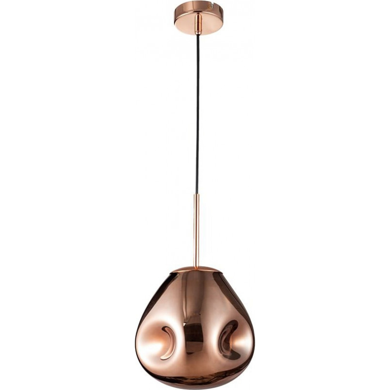 Lampa wisząca miedziana Crumpled - Decolab24 | Szkło E27