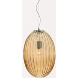 Lampa wisząca szklana bursztynowa Jong 30cm | Decolab24