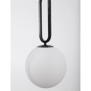 Lampa wisząca szklana kula Bullet 25cm | Decolab24