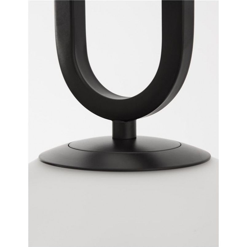 Lampa wisząca szklana kula Bullet 25cm | Decolab24