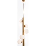 Lampa wisząca Klein - Glamour, szkło, mosiądz | Decolab24