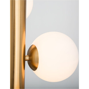 Lampa wisząca Klein - Glamour, szkło, mosiądz | Decolab24