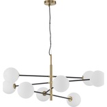 Lampa wisząca Glasbollar VIII - biało-złote kule | Decolab24