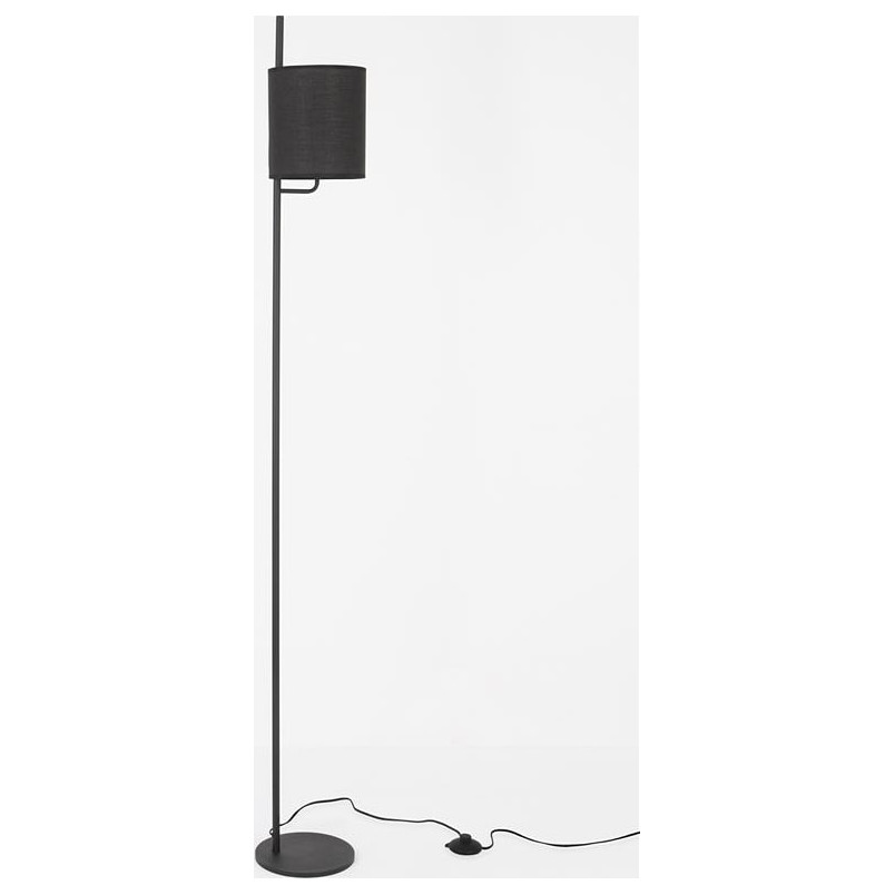 Lampa podłogowa czarna Manaya - Minimalistyczny design | Decolab24