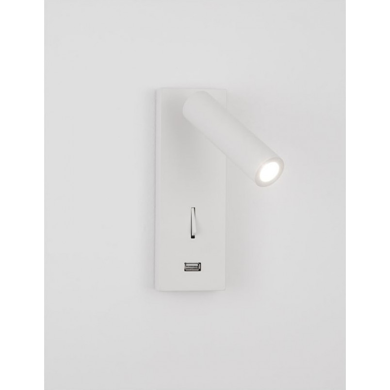 Kinkiet LED biały z USB - Space | Decolab24