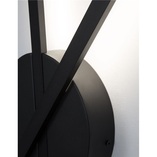 Kinkiet podwójny LED czarny - Nowoczesny design | Decolab24