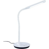 Lampa biurkowa LED Polo biała Trio | Nowoczesne oświetlenie