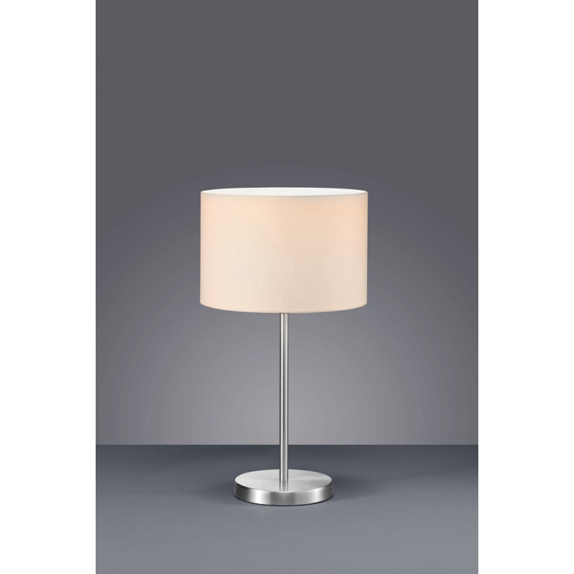 Lampa stołowa nocna biała Trio - Elegancki design | Kup teraz