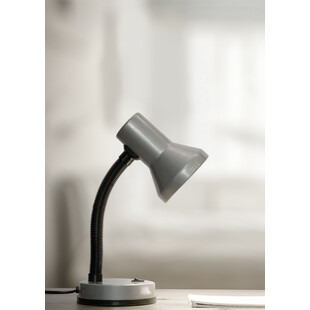 Lampa biurkowa Trio Pronto - Srebrna, Nowoczesny Design