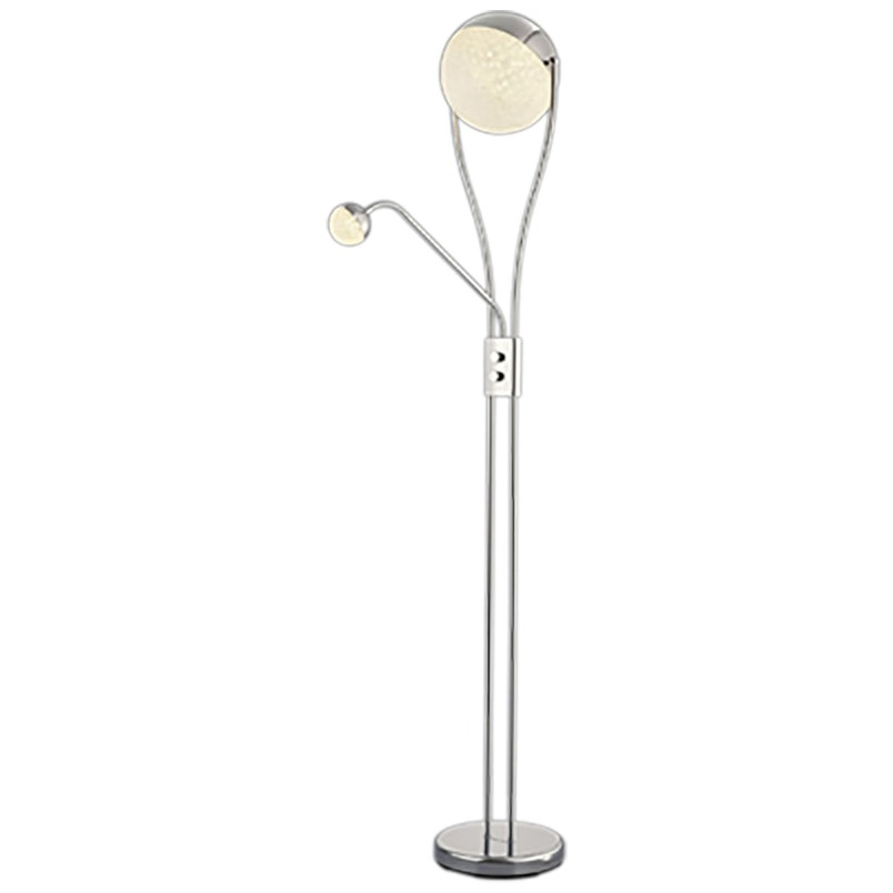 Lampa podłogowa Chris chrom Trio - Nowoczesny design i funkcja