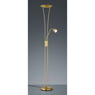 Lampa podłogowa z lampką do czytania Arizona Mosiądz Mat marki Trio