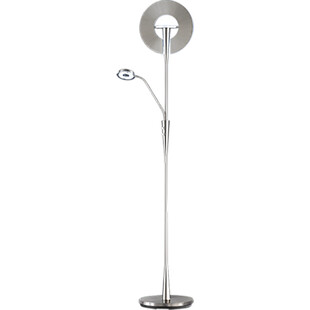 Lampa podłogowa nowoczesna Quebec Nikiel Mat marki Trio