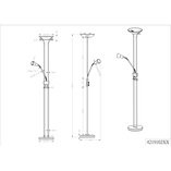 Lampa podłogowa Santo II LED | Trio - Elegancki design