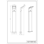 Słupek LED Pearl Trio 100cm - Oświetlenie Ogrodowe