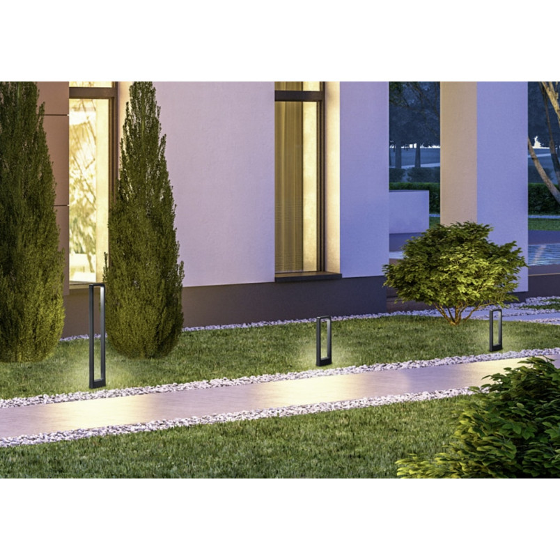 Słupek zewnętrzny Reno LED 100cm Antracyt Trio | Oświetlenie Ogrodowe