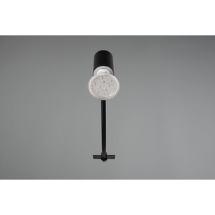 Lampa biurkowa Trio Giada czarna | Nowoczesny design