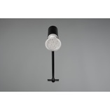 Lampa biurkowa Trio Giada czarna | Nowoczesny design