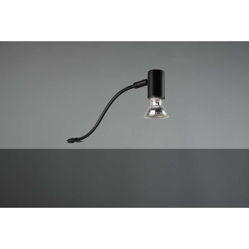 Lampa biurkowa Trio Giada czarna | Nowoczesny design