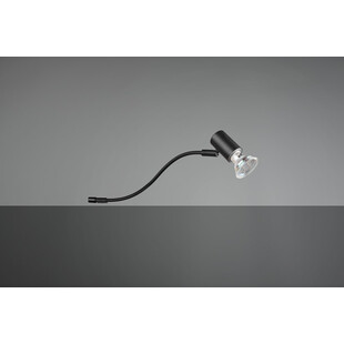 Lampa biurkowa Trio Giada czarna | Nowoczesny design