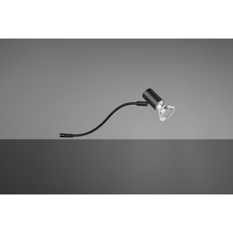 Lampa biurkowa Trio Giada czarna | Nowoczesny design