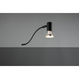Lampa biurkowa Trio Giada czarna | Nowoczesny design