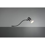 Lampa biurkowa Trio Giada czarna | Nowoczesny design