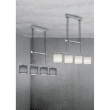Lampa wisząca Garda szara Trio | Nowoczesny design