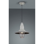 Lampa wisząca rustykalna Fisherman | Trio - Szary 32cm
