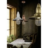 Lampa wisząca rustykalna Fisherman | Trio - Szary 32cm