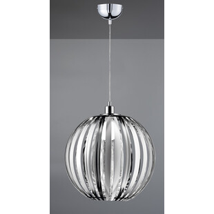 Lampa wisząca kula Trio Zucca chrom 40cm | Nowoczesne oświetlenie