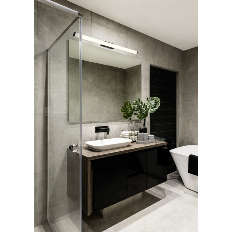 Kinkiet do łazni LED Mattimo | Trio - 80cm, Czarny