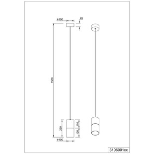 Lampa wisząca Trio Robin: Szkło dymione, mosiądz - Kup teraz!