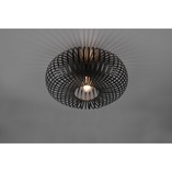 Plafon Loft Johann Trio - Czarny, Druciany, E27 | Sklep Lamp