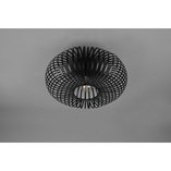 Plafon Loft Johann Trio - Czarny, Druciany, E27 | Sklep Lamp
