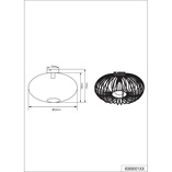 Plafon Loft Johann Trio - Czarny, Druciany, E27 | Sklep Lamp
