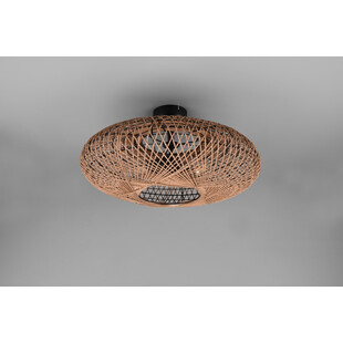 Plafon rattanowy boho Hedda | Trio - Stylowe oświetlenie