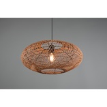 Lampa wisząca rattanowa Hedda | Trio - Brązowa, Boho | Kup online