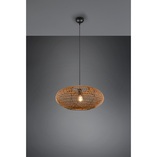Lampa wisząca rattanowa Hedda | Trio - Brązowa, Boho | Kup online