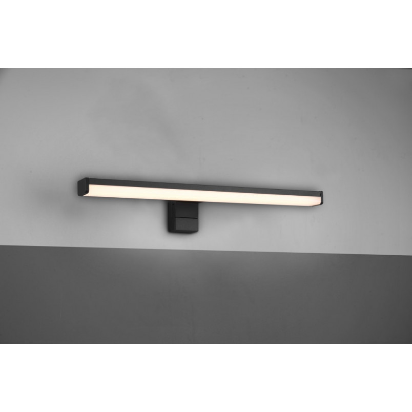 Kinkiet Lino LED czarny 40cm | Trio - Oświetlenie łazienkowe