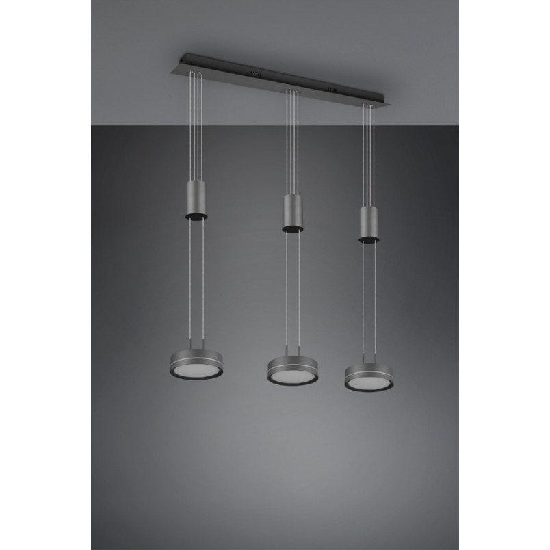 Lampa Wisząca LED Franklin Trio | Nowoczesny Design