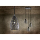Lampa wisząca Onyx antracyt | Trio - Nowoczesny design