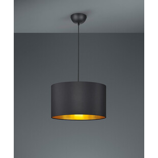 Lampa wisząca Hostel czarna Trio | Nowoczesne oświetlenie