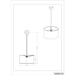 Lampa wisząca Hostel czarna Trio | Nowoczesne oświetlenie