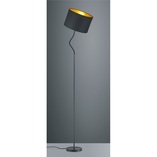 Lampa podłogowa Hostel czarna Trio - Elegancki design | Sklep z lampami