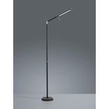 Lampa podłogowa LED Trio | Minimalistyczny design, czarny mat