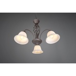 Żyrandol Rustica | Trio - Miedziano-biały, 55cm | Sklep z Lampami