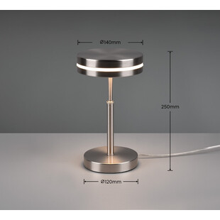 Lampa stołowa LED Franklin Trio - Nowoczesny design, 275 PLN