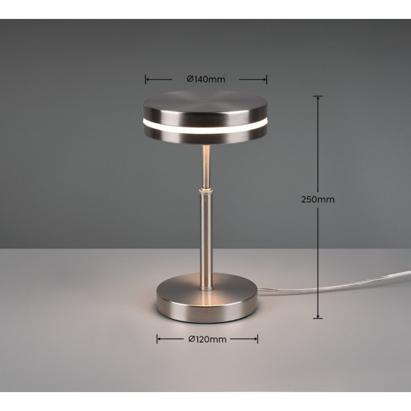 Lampa stołowa LED Franklin Trio - Nowoczesny design, 275 PLN
